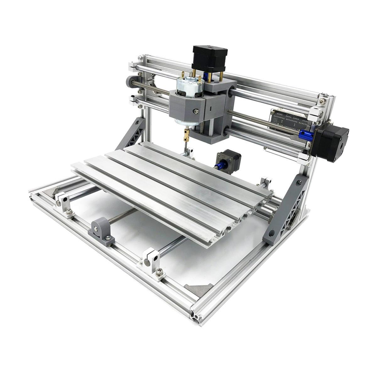 3018 3 Axis DIY CNC Router c/w 2500mW Laser Engraver - DIY-Geek