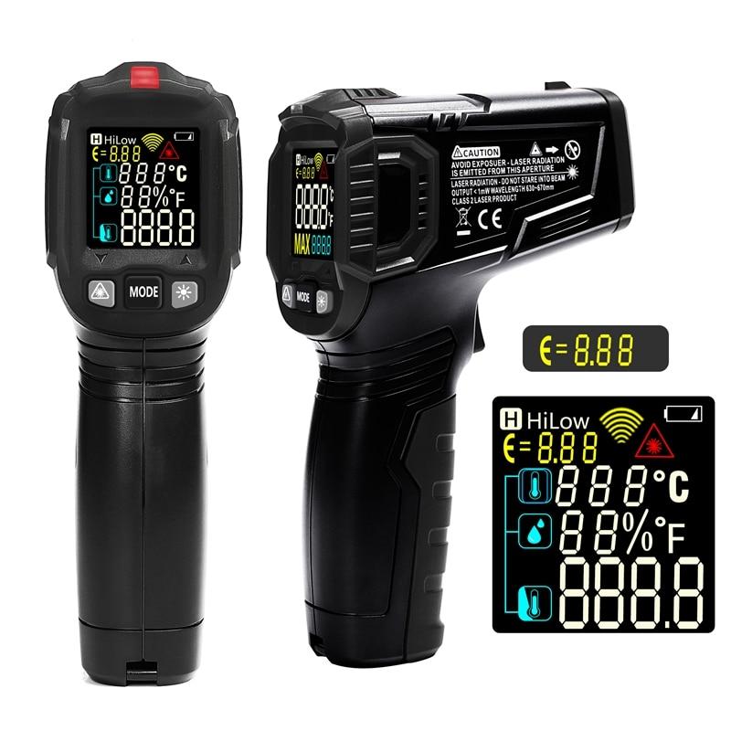 Infrared Digital Laser LCD Thermometer -50~600C - DIY-Geek