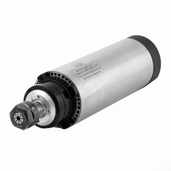 2.2 kw Air Cooled Spindle Motor + VFD + 80mm Clamp + ER20 Collet Set - DIY-Geek