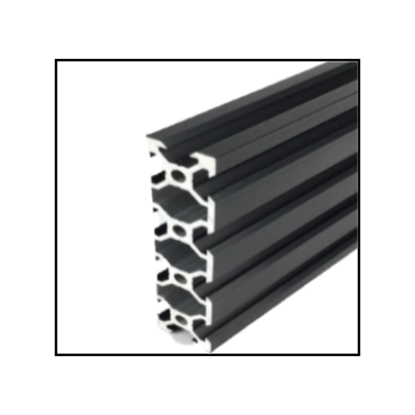2080 V-Slot Aluminium Profile - Black