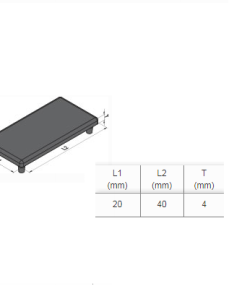 End Cap PG20 - 20x40