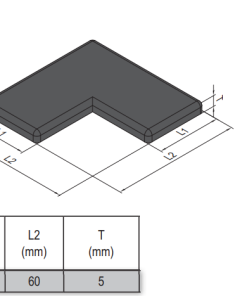 End Cap PG30 - 60x60 L