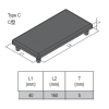 End Cap PG40 - 40x160