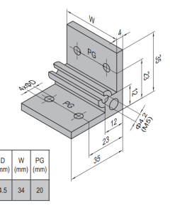 AP Bracket 35x35 PG20-40
