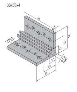 AP Bracket 35x35 PG20-60