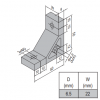 AP Bracket 50x50 PG30-30