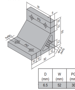 AP Bracket 50x50 PG30-60