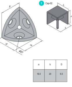 Cubic Connector 2020-2 Set