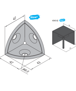 Cubic Connector 4545-2 Set