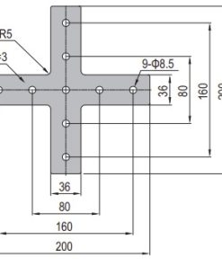 Joining Plate - PG40-4040-03