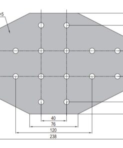 Joining Plate - PG40-4080-03 Set Y