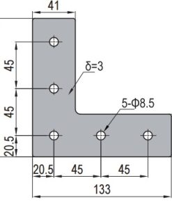 Joining Plate - PG40-4545-01 Set I