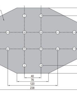Joining Plate - PG40-8080-03 Set I