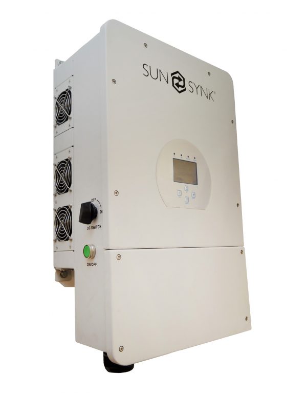 SunSynk Hybrid 12kW 3 Phase Inverter + 2 BSL Stubby Battery 51.2V - 172Ah (8.8kWh)