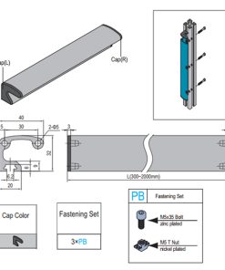 Aluminum Handle - Black Set