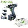 Cordless Drills T 12+3 LI 3 0 Set