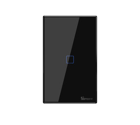 Sonoff Smart Light Switch Black 1CH WiFi and RF