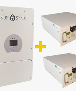 1 x Sunsynk 8kW and 2 x BSL 5.12kW Battery Promo
