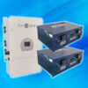 1 x SunSynk 12 kW 3 Phase Inverter + 2 x BSL Stubby Battery 51.2V - 160Ah (8.2kWh) BatteryPromo