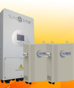 1 x Sunsynk 8kW and 2 x Hubble AM-2 Combo