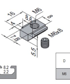 Anti-Torsion Subsequent Nut