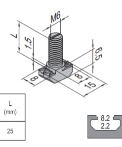 T Bolt - 8 - 25 PG30