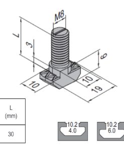 T Bolt - 10 - 30 PG40/45/50/60