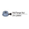 M6 Flange Nut