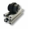 Nylon T-Track Rollers 40 Diameter