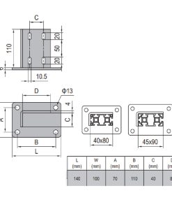 Base Plate 40x80 Set