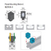 Panel Mounting Block - 6