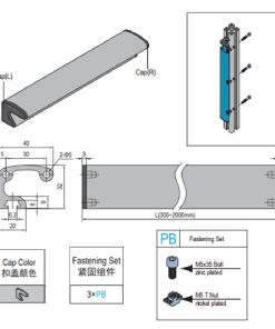 Aluminum Handle - Grey Set