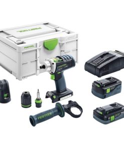 FESTOOL Cordless Drill Drc 18/4 Li 5 2-Set Quadriv | FES574697