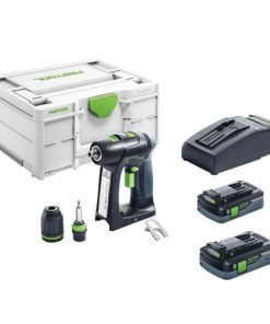FESTOOL Cordless Drill C 18 Hpc 4.0 I-Plus | FES576435