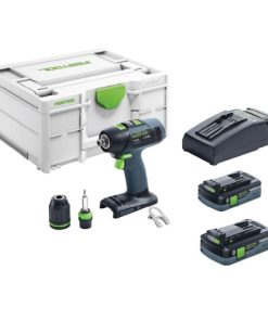FESTOOL Cordless Drill T18 18+3 Hpc 4.0 I-Plus | FES576446