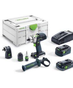 FESTOOL Cordless Percussion Drill Pdc 18/4 Li 5 2-Set | FES576468
