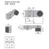 Buffer Block For Swing Door PG40