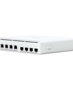 Alternative view of Ubiquiti UISP Switch Plus 4 Port 2.5Gbps PoE 4xSFP+ 160W