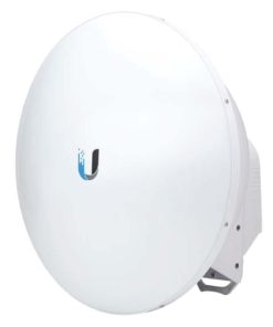 Alternative view of Ubiquiti UISP airFiberX 5GHz 23dBi 45° Slant Dish Antenna