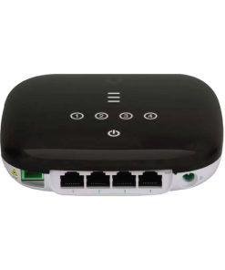 Alternative view of Ubiquiti UISP Fiber WiFi GPON CPE with 4 Gigabit Ports