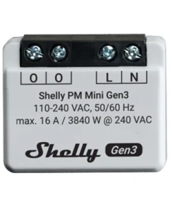 Shelly PM Mini Gen3 Offers One-Channel Power Metering