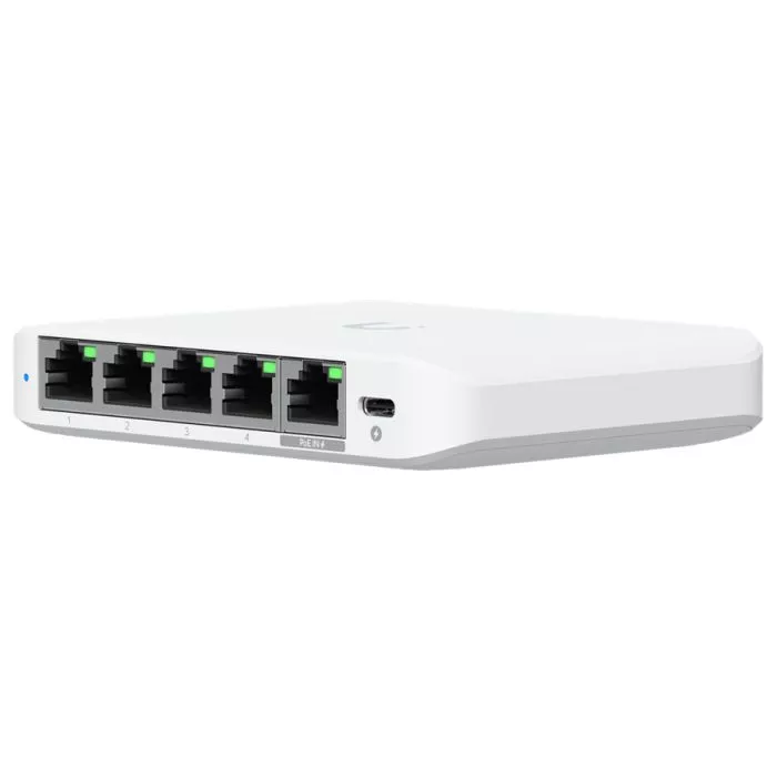 Ubiquiti UniFi Flex Mini 2.5Gbps 5 Port Switch with PoE Input - Image 2