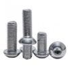 Zinc Plated Button Head Screw 8x25